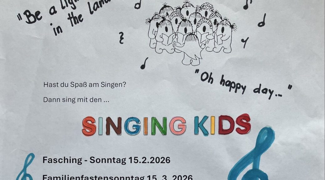singing kids